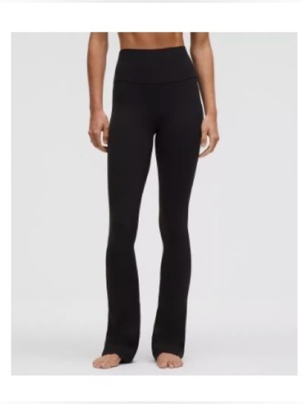 Lululemon Black Align High-Rise Mini-Flared Pant